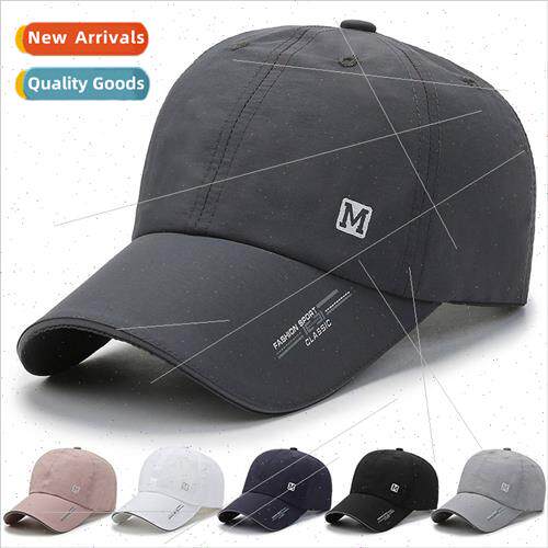 Quick-drying net cap summer men duck tongue cap Korea  tide