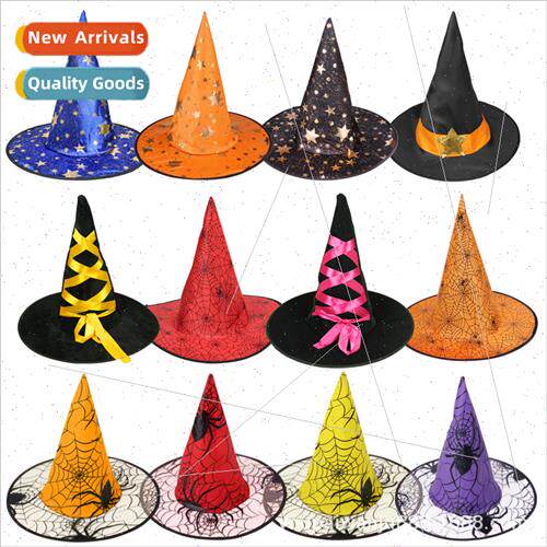 Halloween show hats wch hat bowler hat spider hat magician m