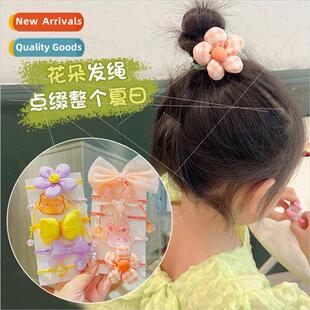 ring does not Korea flowers hair hurt leather children