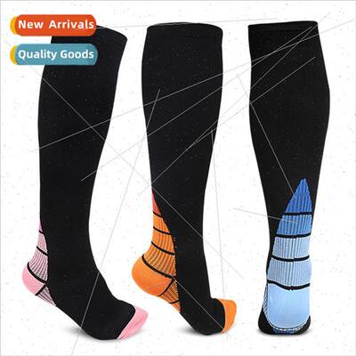 Athletic compression socks high long tide socks running comp