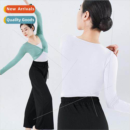 Dancewear modern dance practice clothes tops female Chinese