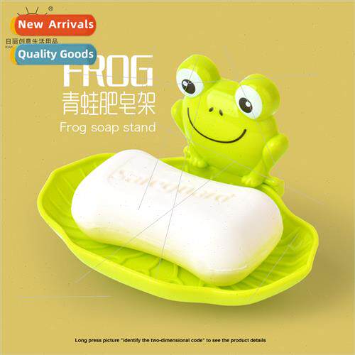 RB245 Cartoon Soap Box Travel Soap Box Double Soap Tray Drai