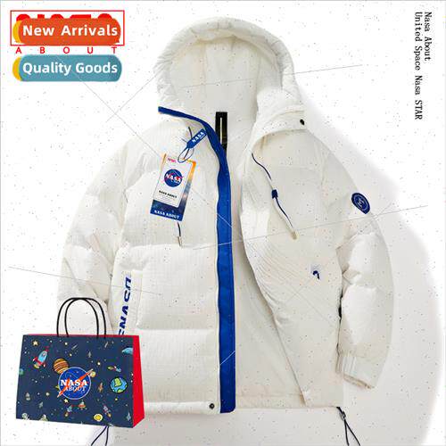 whe duck down jacket men 2023 new thickened warm bread cloth