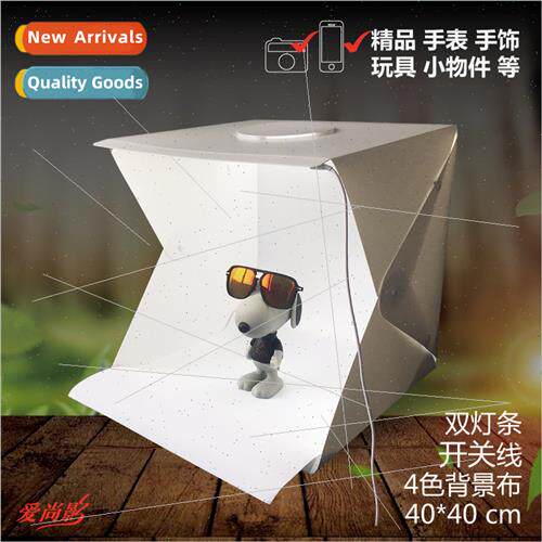 Button model 30cm photo booth LED small studio softbox  phot