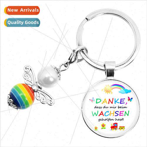 Danke dass du mir beim Wachsen geholfen hast Keychain. Thank