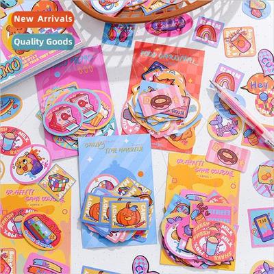 Looking适用memory stickers sticker pack cartoon handbook mat