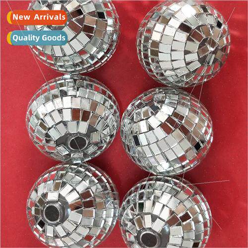 5cm transparent light string ball cover mirror mosaic glass