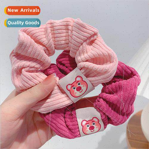 Autumn winter strawberry bear hair bcute girl headbtie hair