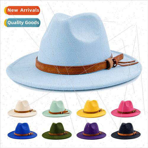 new nd accessories solid color bowler hat men women wh jazz