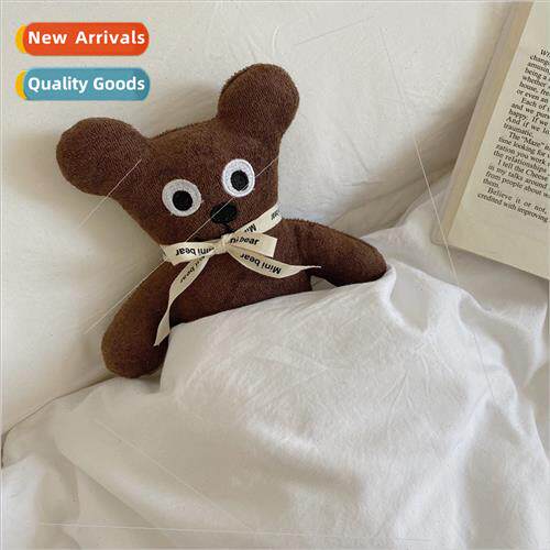 Korea ins niche design cute dorky cookie bear doll soft cute