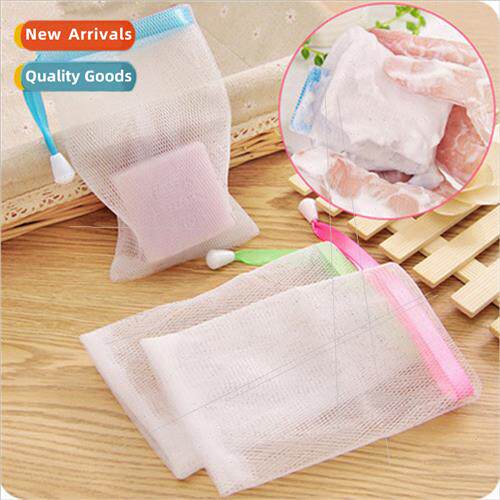 Cleansing face wash handmade soap lathering net bath facial