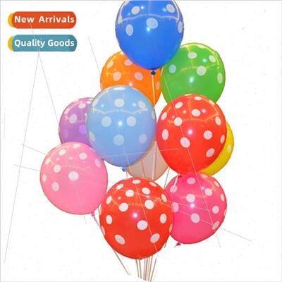 Thickened 12-inch polka dot latex balloon wedding birthday