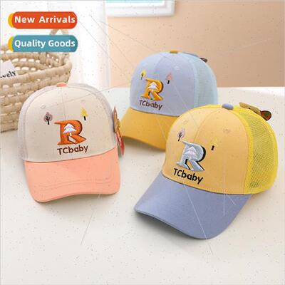 Children summer hat mesh baseball cap cute baby boys girls s
