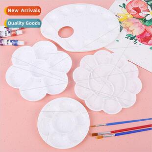 palette gouache plastic Plum small pigment large chil shaped