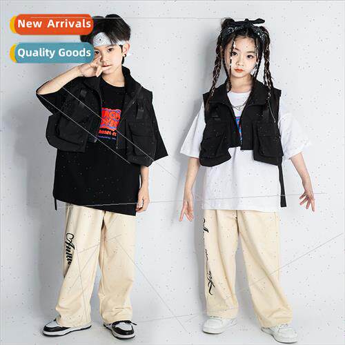 Set Dance Childrens  Clothing Short Sleeve Su Boys Hip Hop