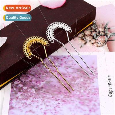 Hairpin diy material ancient Chinese dress step rock handmad