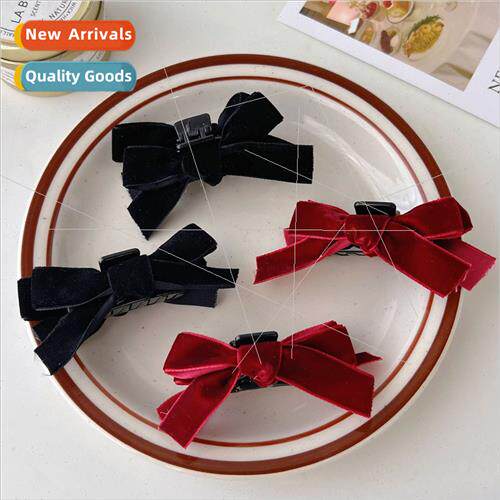 mple advanced sense bow temperament hair clips back head pla