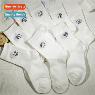 tall autumn ins socks tide Japanese female cute Whe winter