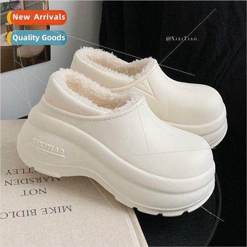Korea fashion simple padded warm waterprosnow boots outdoor