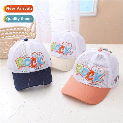Children baseball cap 2022 summer men girls breathable duck