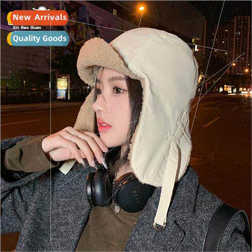 9994 new Korea  Lei Feng cap female winter thickened windpro