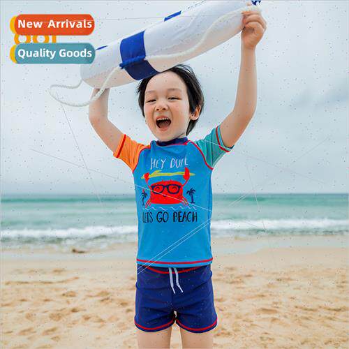 Boys childrens bathing su separates 3-12 years old children