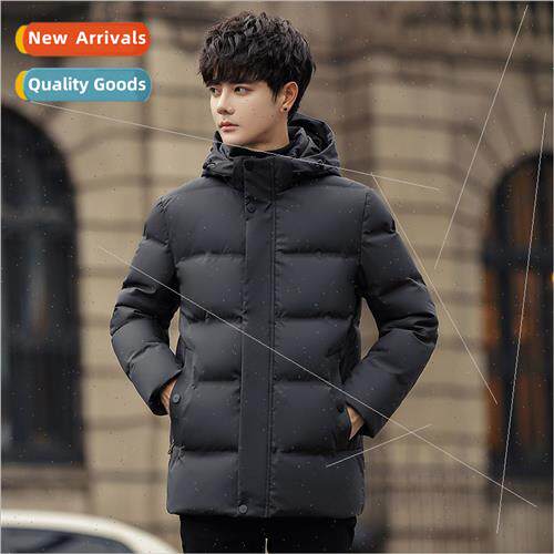 Down jacket men cool handsome medium-length winter high-grad