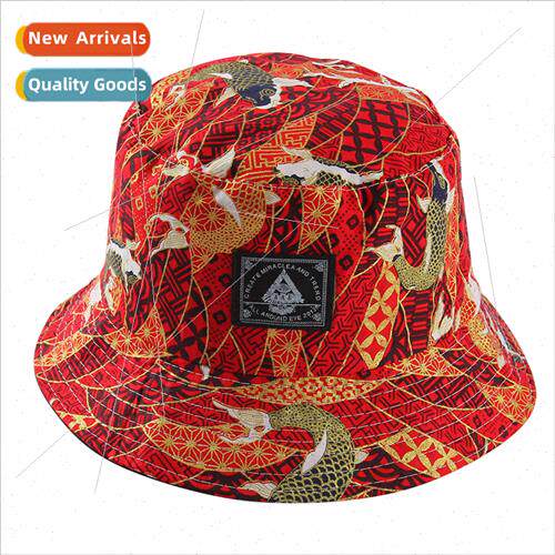 New ethnic gold carp hot gold Koi double-sided wear fisherma