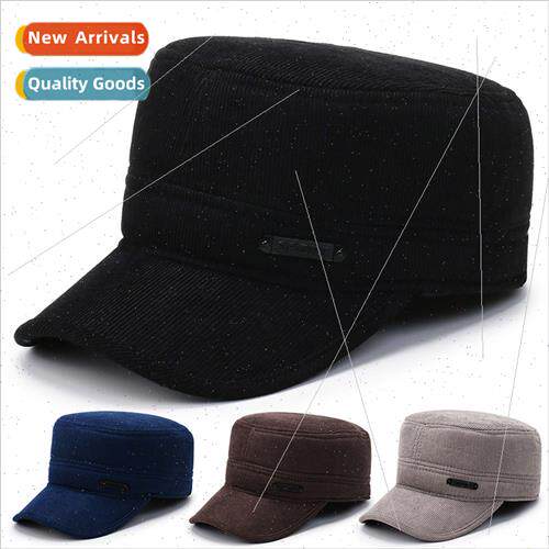Winter flat cap outdoor thickened warm men ear protection ca