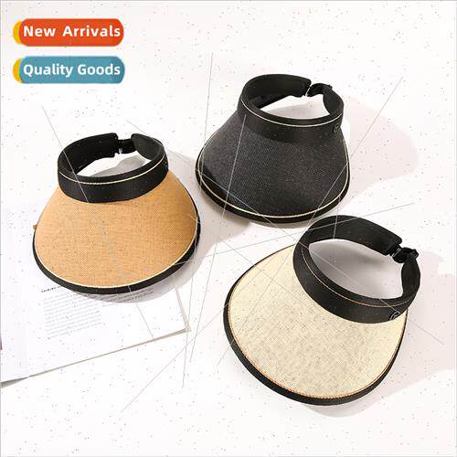 2023 summer new sunscreen sunshade straw hat Korea  outdoor