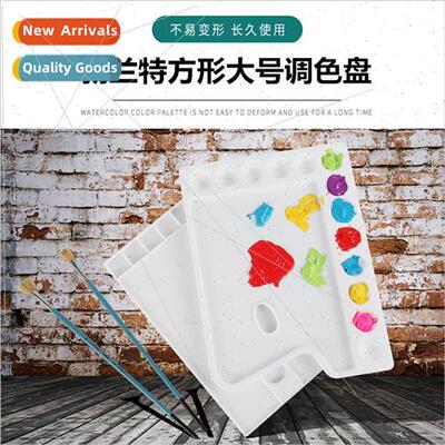Square large handheld palette art pigment palette plastic pa
