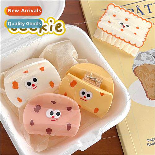 Fun cartoon cookie small grab clip cute hair accessories swe