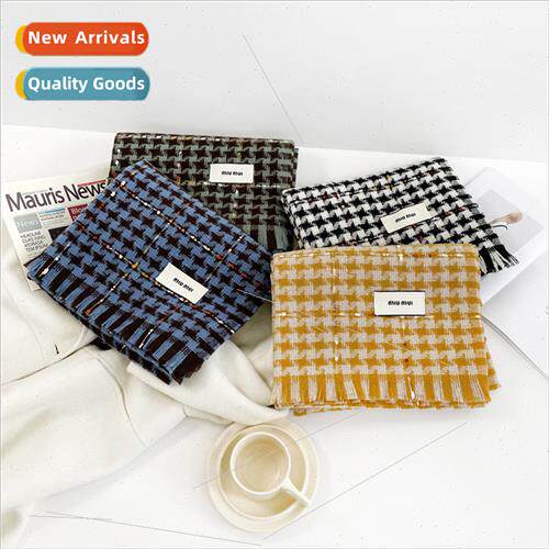 Autumn winter new thickened scarf Ms. Korea sweet warm imati