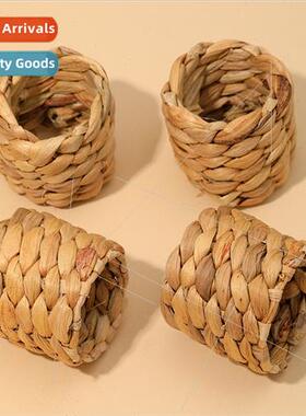 corn husk material water gourd grass napkin buckle rope napk