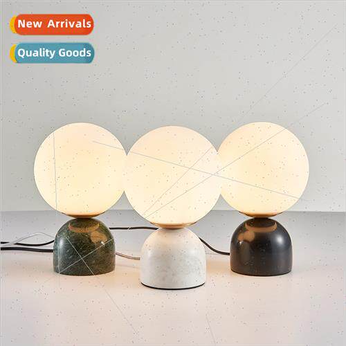 Scandinavian creative  fashion marble table lamp modern cozy