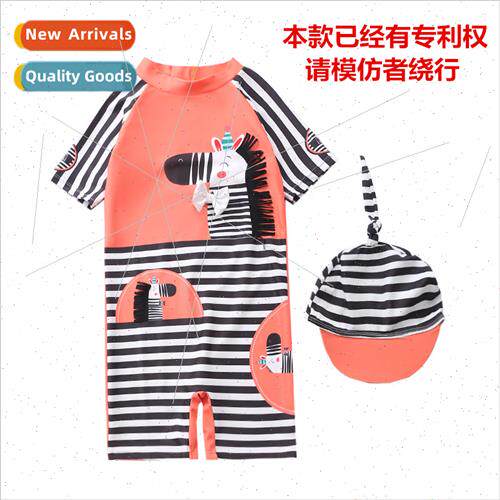 Children swimsus boys onePCS swimsu unicorn baby beach surfi