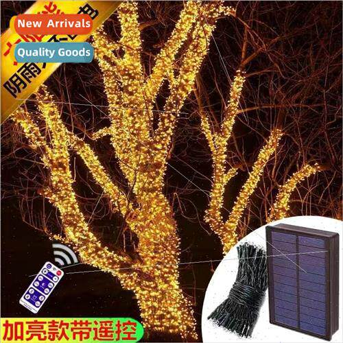 led solar color lights flashing lights string lights wedding