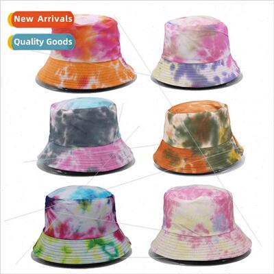 Europe Uned States painted tie-dye fisherman hat men women d
