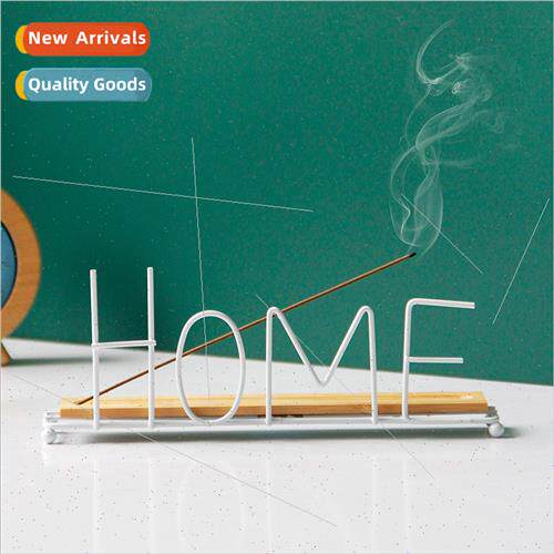 HOME English word ornament Europe romantic black whe metal i