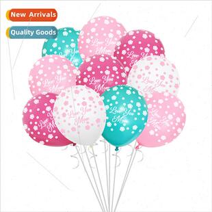 print lov grams mother day sides 2.8 balloon latex inch