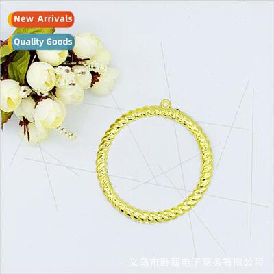 New Christmas plastic circle Christmas pendant accessories C