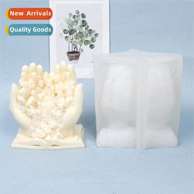 New A Family licone Mould DIY Aroma Candle Plaster Ornament