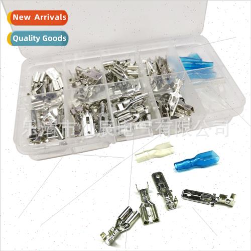 Insert Spring Terminals 90PCS Boxed Tinned 6.3mm Insert Reed
