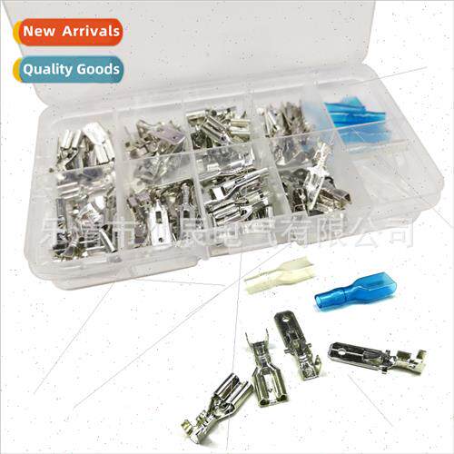 Insert Spring Terminals 90PCS Boxed Tinned 6.3mm Insert Reed