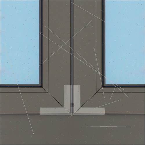Children window safety protection corner transparent table c