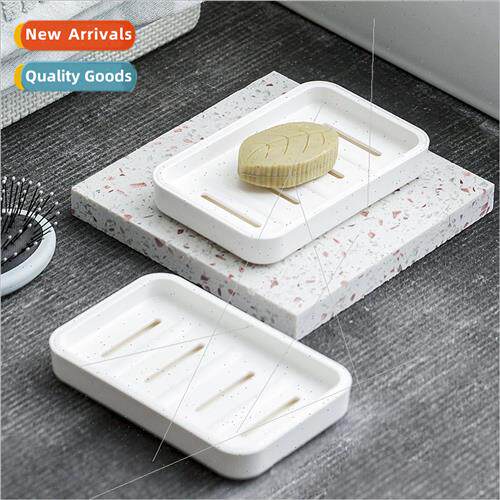 Soap box Scandinavian soap holder draining double creative b