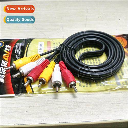 3 meters all-copper AV cable three to three lotus cable 6-he