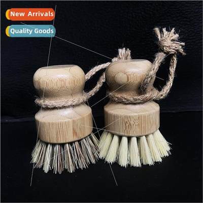 Brush pots and pans God bamboo brush kchen brush steel wire