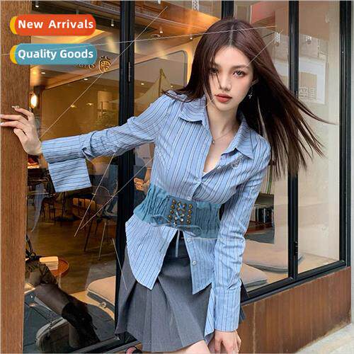 Korea  belt belt elastic elastic blace hollow design sense e