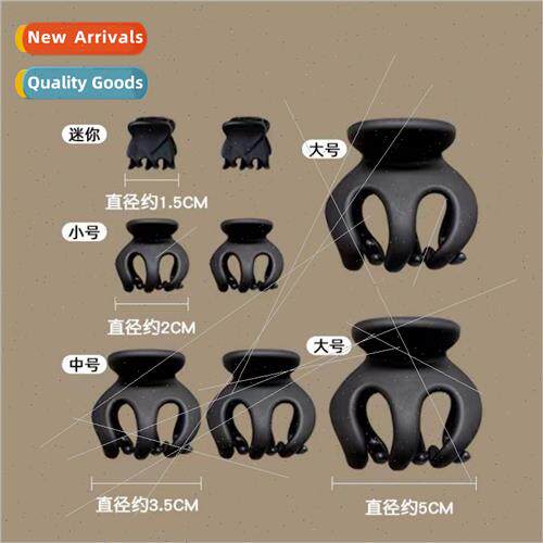 Pumpkin grab clip pill hair clip high ponytail fixed artifac